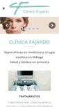 Mobile Screenshot of clinicafajardo.es